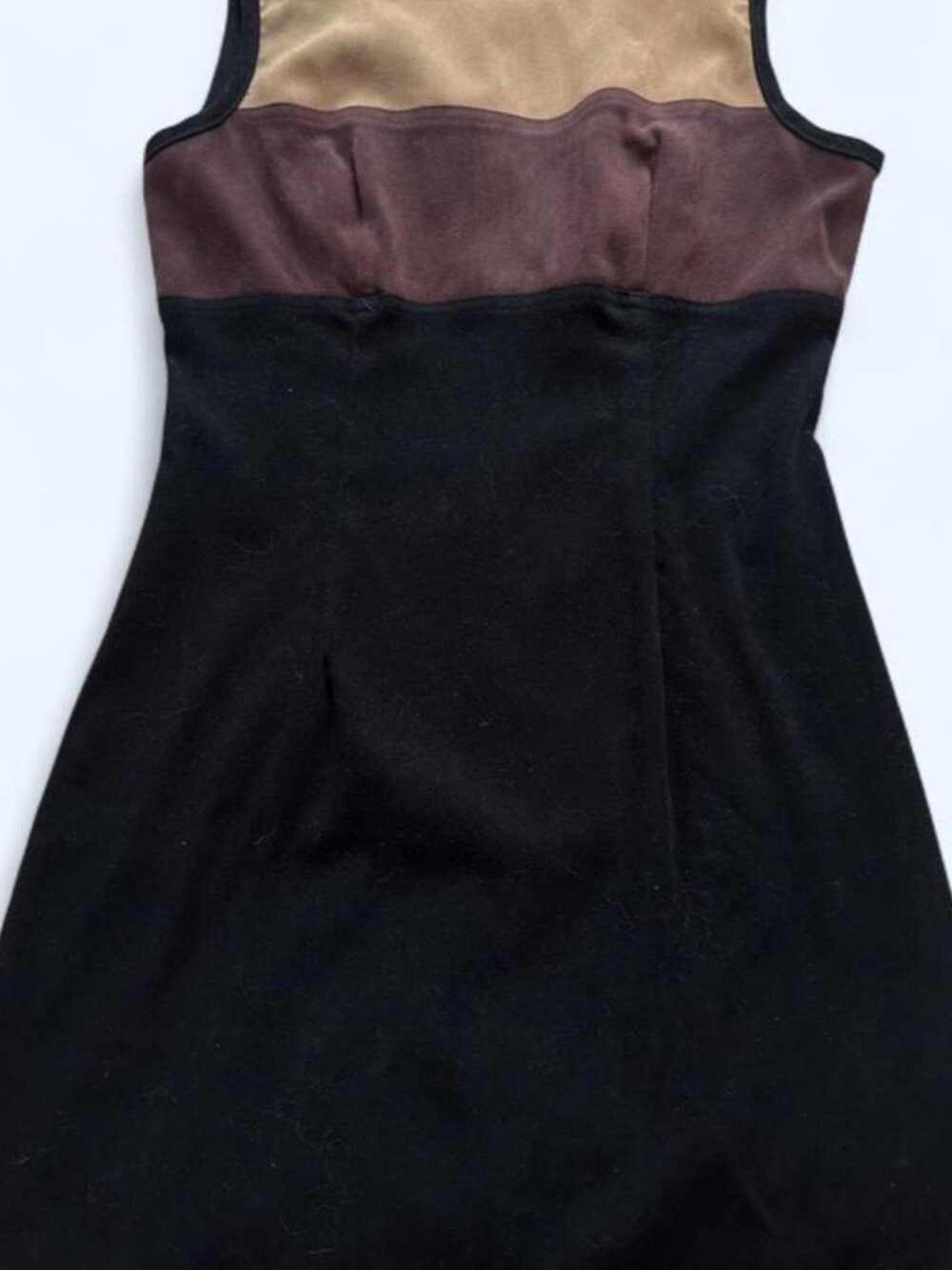 Vintage 90s La Belle Buffy Style Colorblock Mini Dress XS/S
